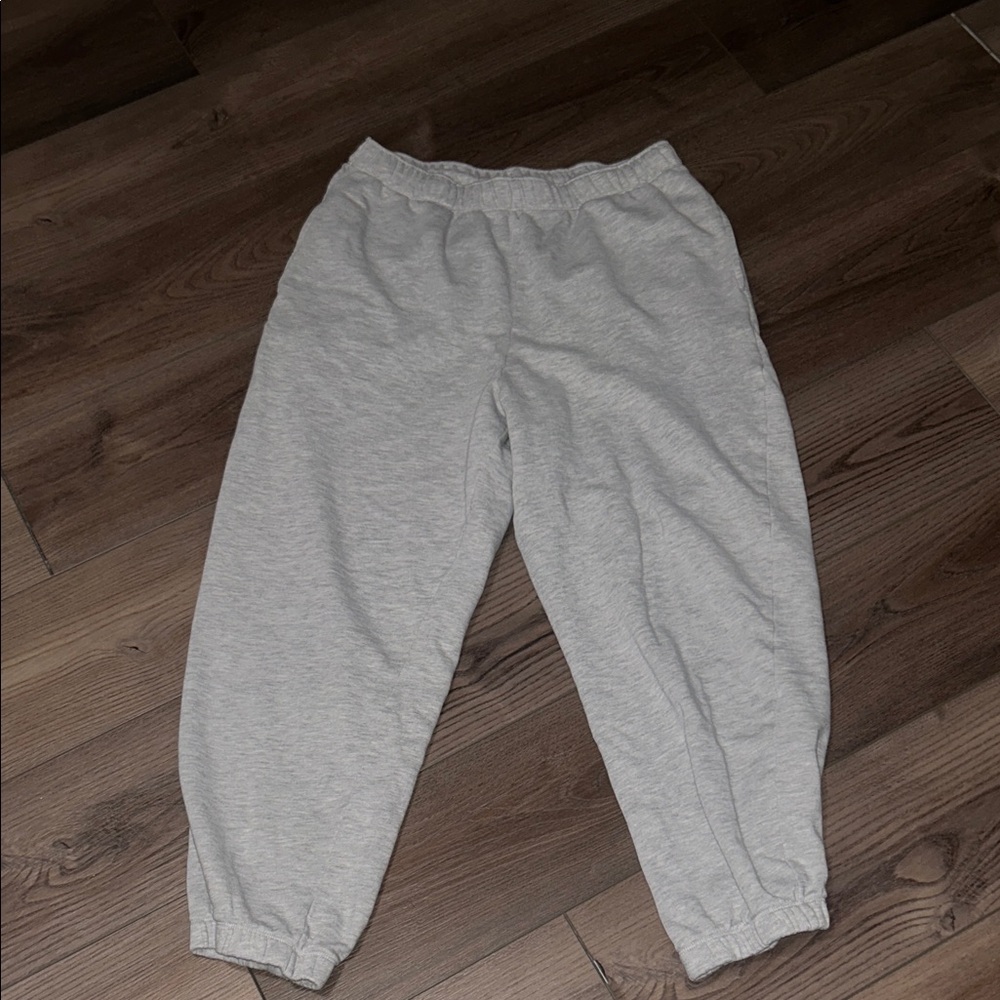 American Eagle Outfitters Light Gray womens Joggers